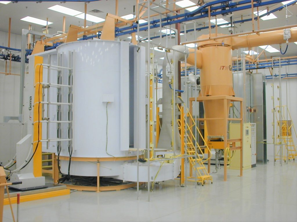 large powder coating system