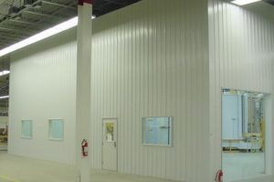 outside view of environmental room